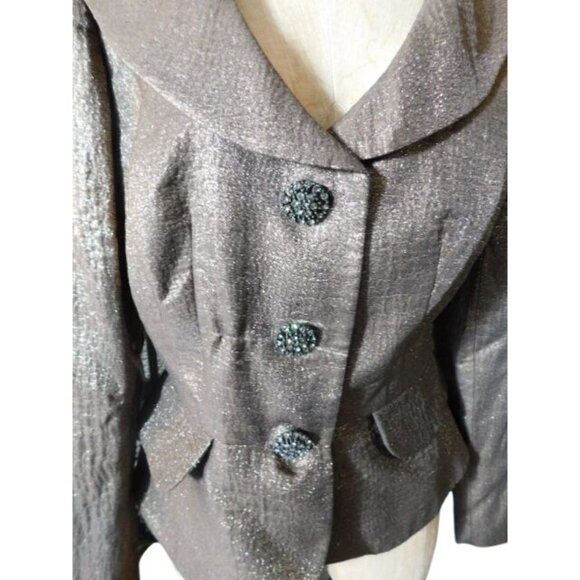 Kay Unger Size 10 Designer 2 Piece Dressy Formal Designer Suit - Picture 3 of 6